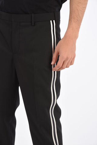 Low Rise Slim Fit Piping Pants