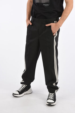 Low Rise Easy Fit Piping Pants