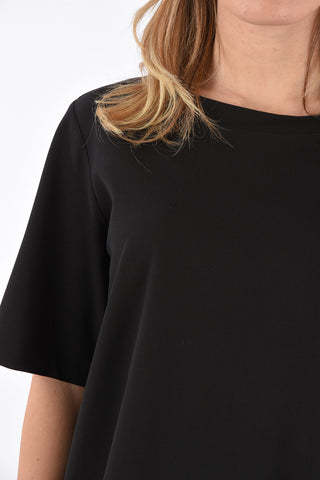 Top Asimmetrico SISA con Drappedggio