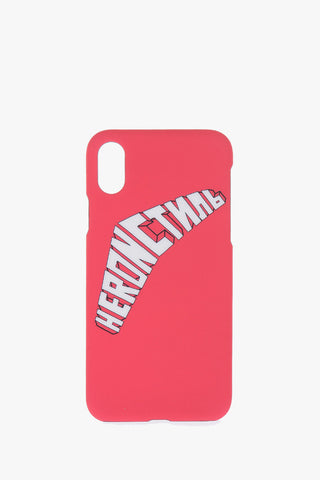 Printed Logo Iphone XS Cover