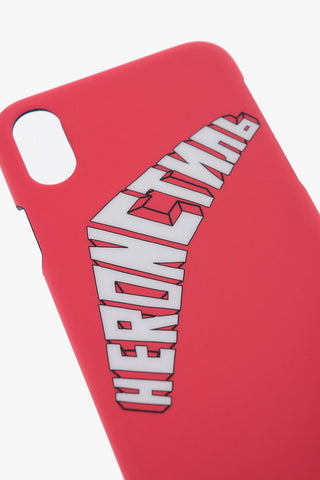 Printed Logo Iphone XS Cover