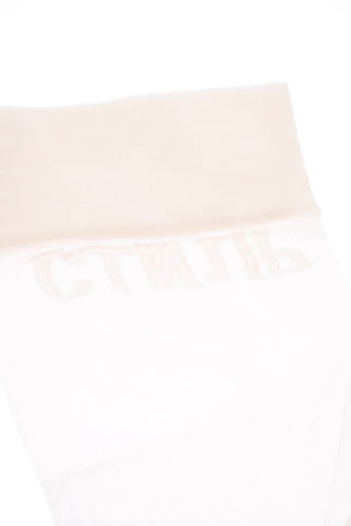 Stretch Sheer Socks