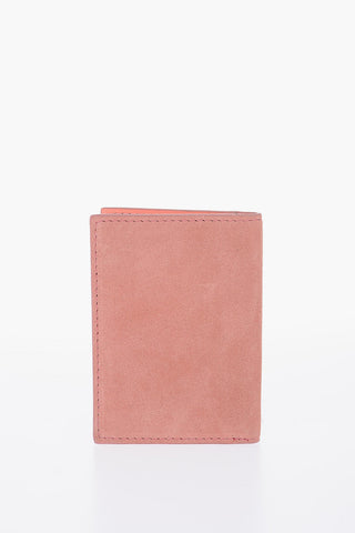 Suede Leather Card Holder