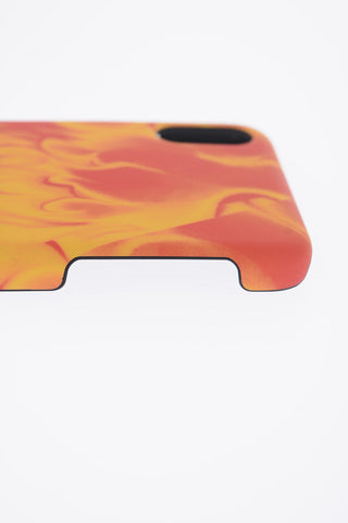 Printed Flames Iphone XS MAX Cover