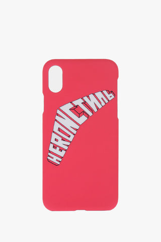 Printed Logo Iphone XS Cover