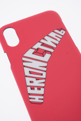 Printed Logo Iphone XS Cover