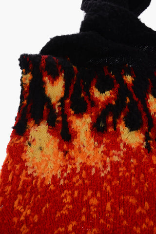 Wool Blend BURNING CASENTINO Scarf