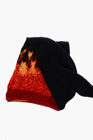 Wool Blend BURNING CASENTINO Scarf