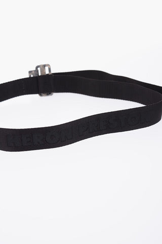 30mm Embroidered Logo Belt