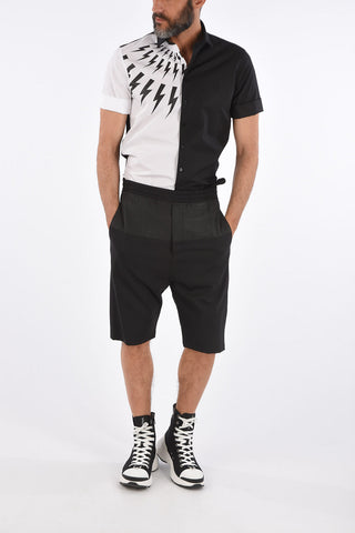 Drawstring Dropped Crotch Fit Shorts