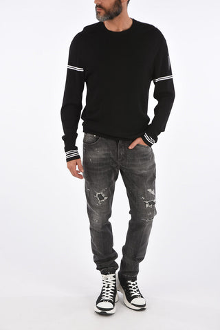 Slim Fit Crew-neck Sweater