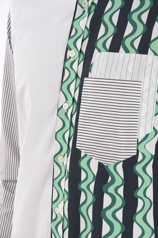 Camicia Gessata Loose Fit