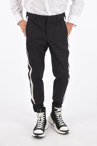 Low Rise Slim Fit Piping Pants