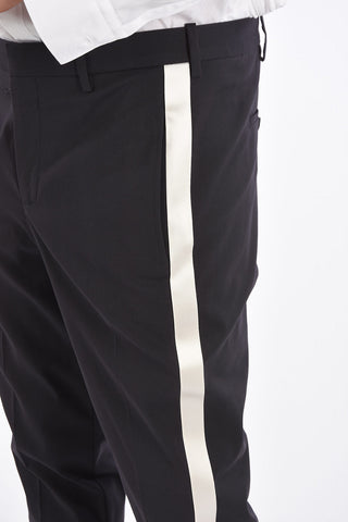 Low Rise Slim Fit Piping Pants