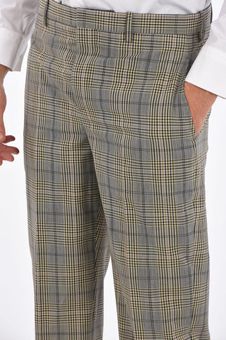 Tartan Regular Rise Slim Fit Pants