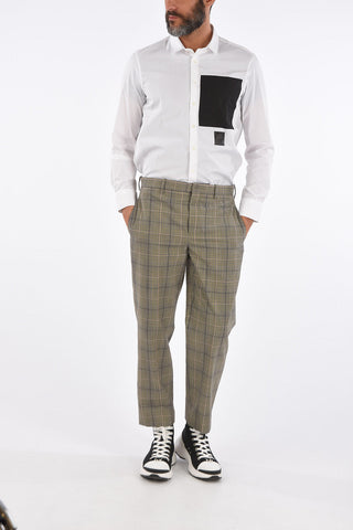 Tartan Regular Rise Slim Fit Pants
