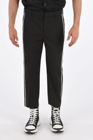 Regular Waist Slim Fit Piping Pants