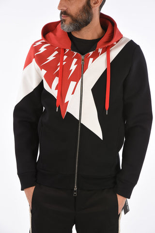 Felpa Slim Fit con Cappuccio