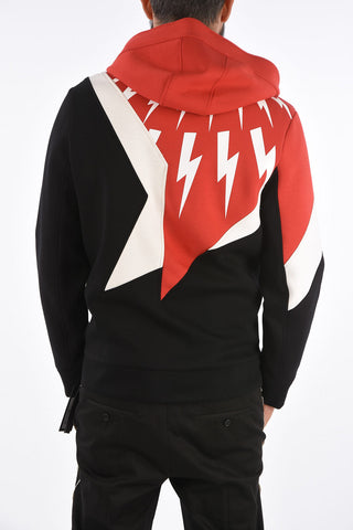 Felpa Slim Fit con Cappuccio