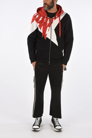 Felpa Slim Fit con Cappuccio