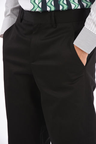 Pantalone wide leg Fit con Passanti  