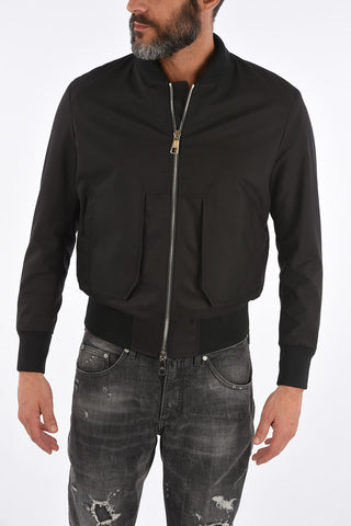 Bomber Slim Fit con Chiusura Zip