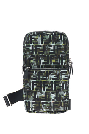 Camouflage Textile One Shoulder Backpack