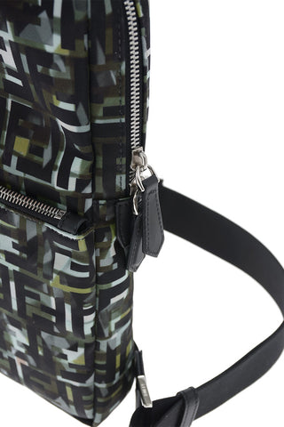 Camouflage Textile One Shoulder Backpack