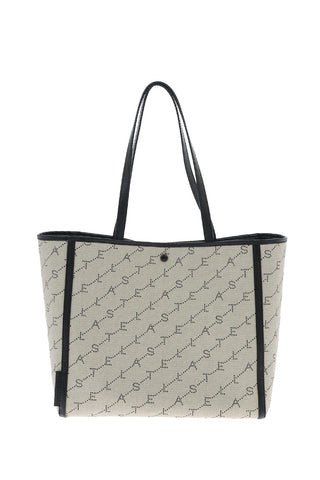 Borsa Tote con Stampa Monogram