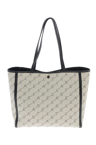 Borsa Tote con Stampa Monogram