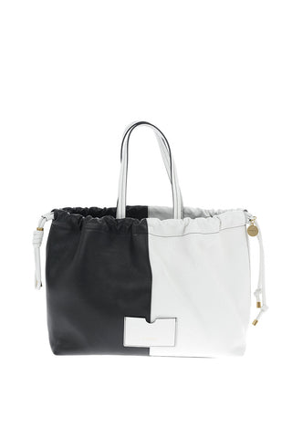 Borsa Tote Bicolor in Nappa