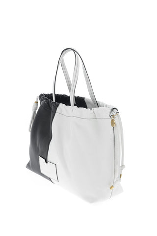 Borsa Tote Bicolor in Nappa