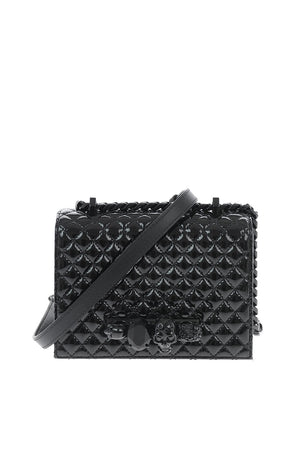 Lacquered Quilted Leather FOUR RING Shoulder bag