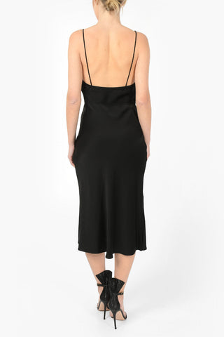 Sleeveless Midi Slip Dress 