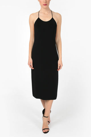 Vestito Halterneck FLUID Aperto sul dietro