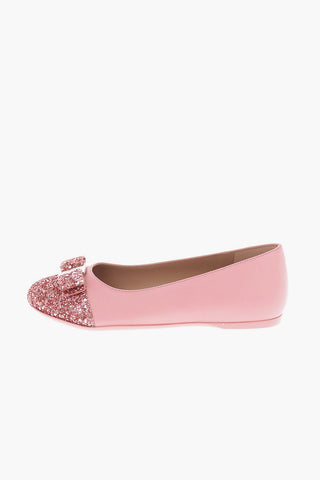 Glittered MINI CUT TOE Ballet Flat