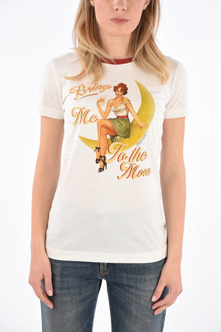 printed crew-neck t-shirt