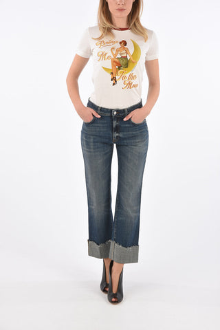 printed crew-neck t-shirt