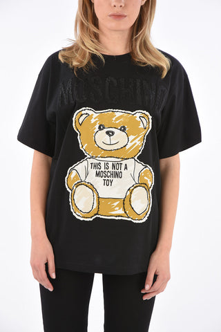 COUTURE! Embroidered logo crew-neck t-shirt