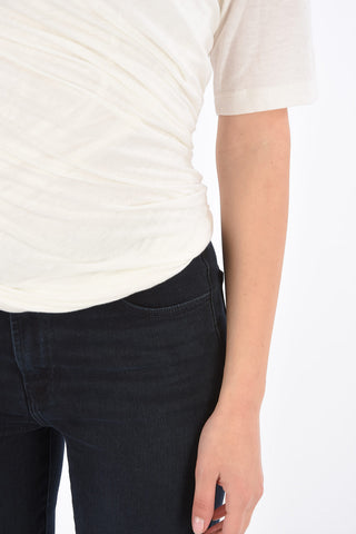 crew-neck short sleeve t-shirt