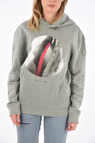 GENIUS 6 1017 ALYX 9SM printed hooded sweatshirt