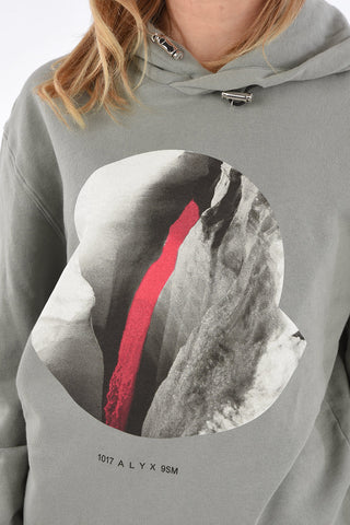 GENIUS 6 1017 ALYX 9SM printed hooded sweatshirt