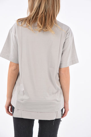 asymmetric oversized t-shirt