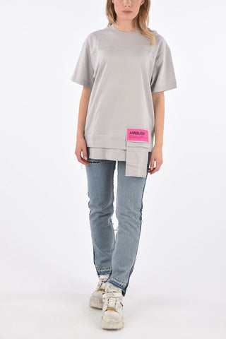 asymmetric oversized t-shirt