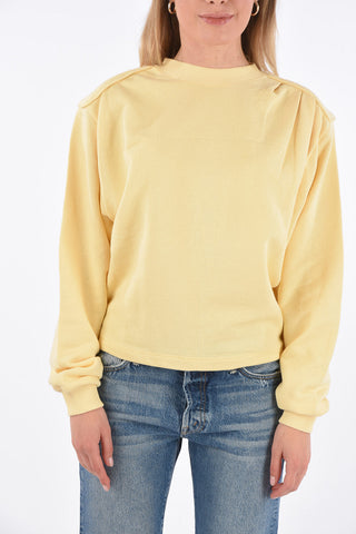 crewneck RIMINI sweatshirt with shoulder pads