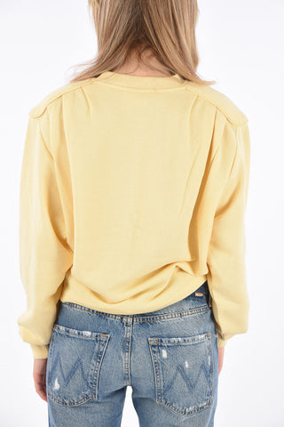 crewneck RIMINI sweatshirt with shoulder pads