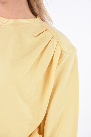 crewneck RIMINI sweatshirt with shoulder pads