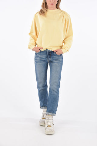 crewneck RIMINI sweatshirt with shoulder pads