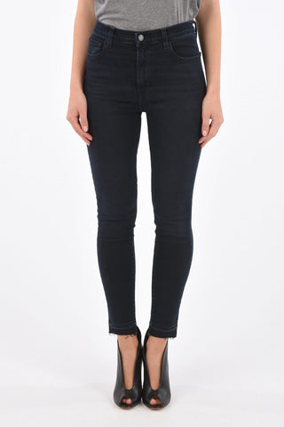 high-rise waist LEENAH skinny fit jeans