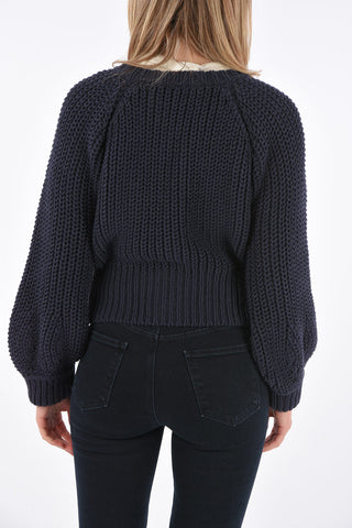 bell sleeve cardigan